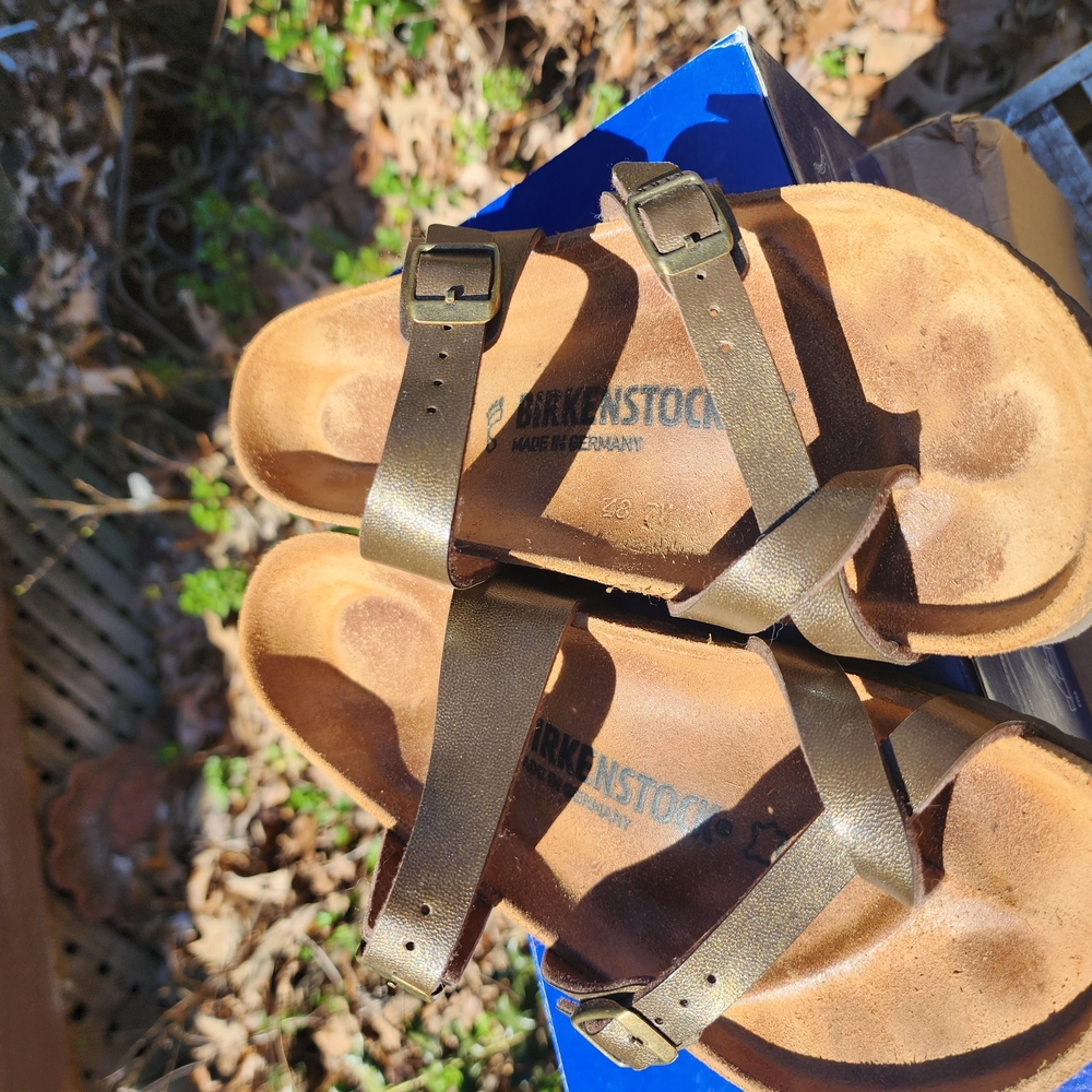 Birkenstock Metallic Sandals